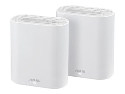 Sistem Mesh Asus Expert EBM68(W2PK), AX7800Tri-Band WiFi 6 Mesh WiFi System "EBM68(W-2-PK)"