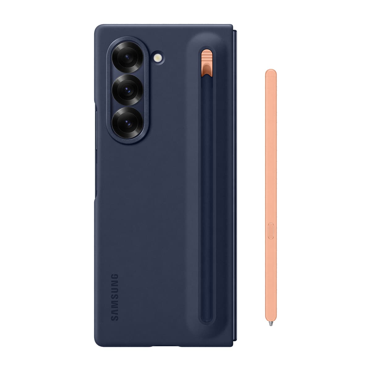 Husa Galaxy Z Fold 6 Slim S-pen Blue Navy EF-OF95PCNEGWW "EF-OF95PCNEGWW" — miniatură