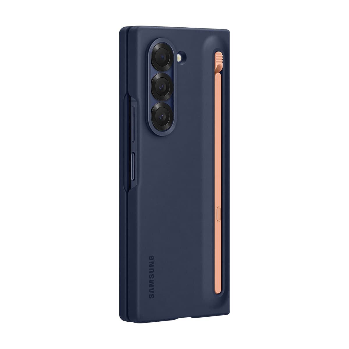 Husa Galaxy Z Fold 6 Slim S-pen Blue Navy EF-OF95PCNEGWW "EF-OF95PCNEGWW" — miniatură