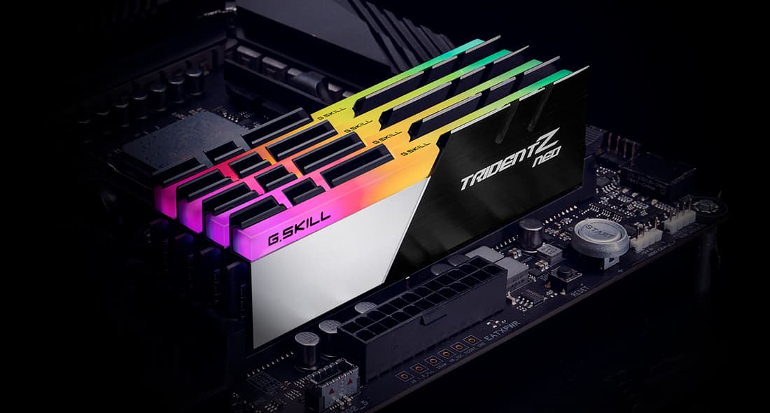Memorie G.Skill Trident Z Neo F4-3600C18D-64GTZN memory module 64 GB 2 x 32 GB DDR4 3600 MHz "F4-3600C18D-64GTZN" — miniatură