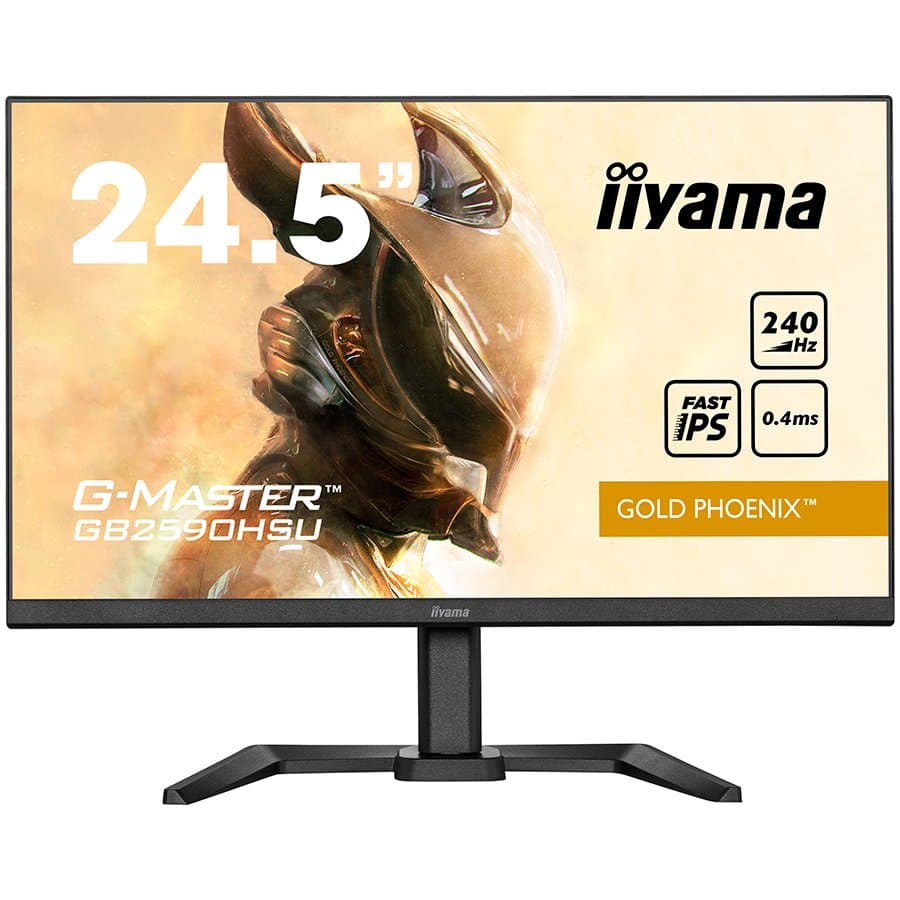 IIYAMA Monitor LED GB2590HSU-B5 GAMING 25inch 240Hz IPS 1920 x 1080 400cd 0.4ms HDMI DP USB Full ERGO "GB2590HSU-B5"
