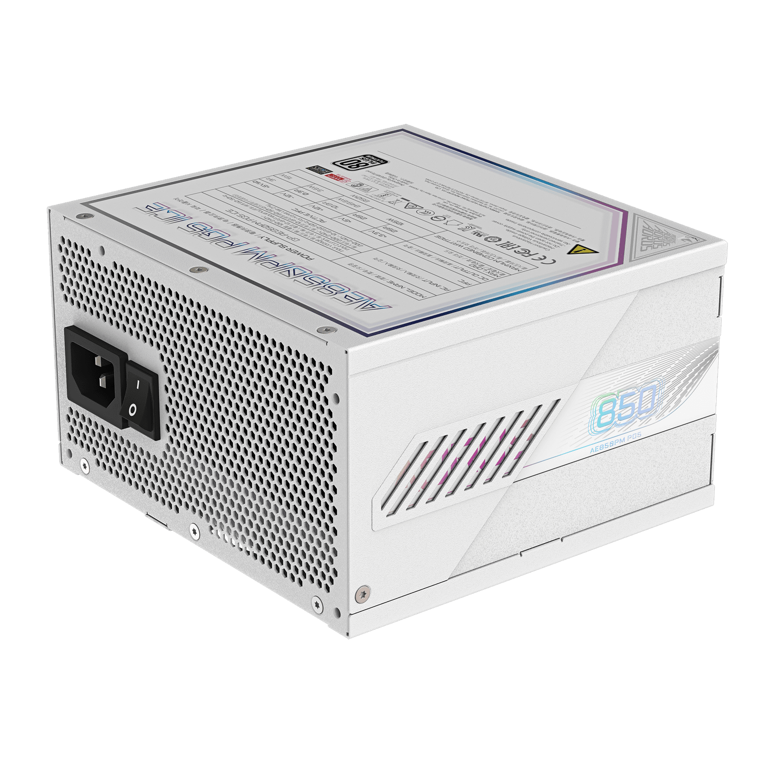 Sursa GIGABYTE GP-AE850PM PG5 ICE "GP-AE850PM PG5 ICE" — miniatură