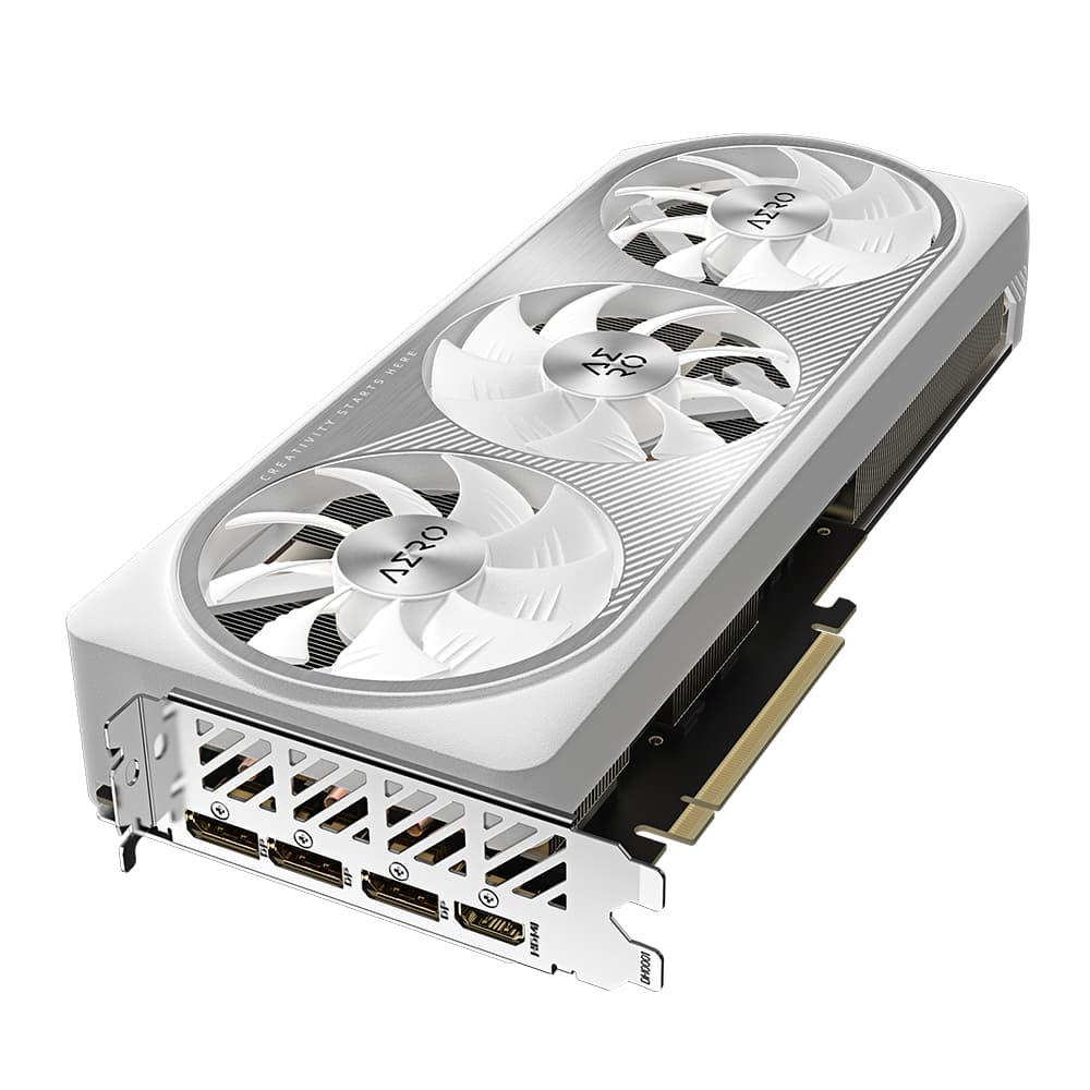 Placa video nVidia GeForce RTX 4070 AERO OC 12GB GDDR6X 192bit "GV-N4070AERO OCV2-12GD" — miniatură