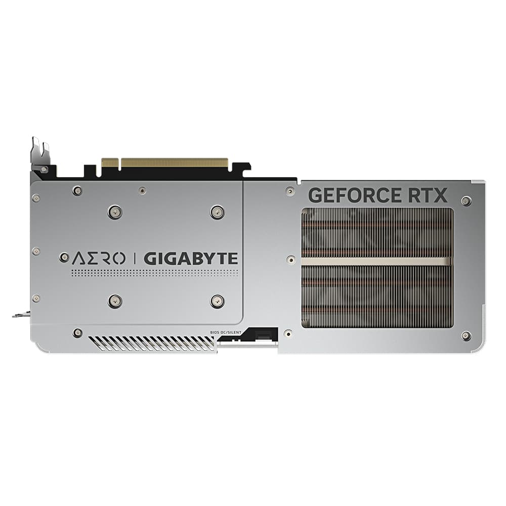 Placa video nVidia GeForce RTX 4070 AERO OC 12GB GDDR6X 192bit "GV-N4070AERO OCV2-12GD" — miniatură