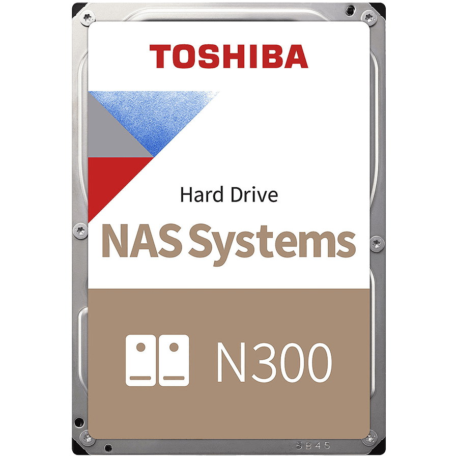HDD NAS TOSHIBA N300 8TB CMR, 3.5, 256MB, 7200RPM, SATA, RV Sensor, TBW: 180, RETAIL BOX "HDWG480EZSTA"