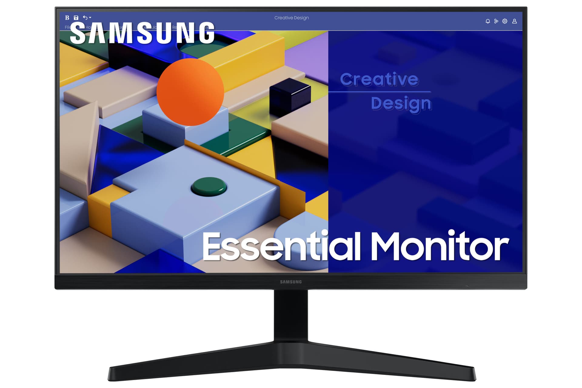 Monitor LED LS24C310EAUXEN 24" 75Hz 5ms VGA HDMI "LS24C312EAUXEN" — miniatură