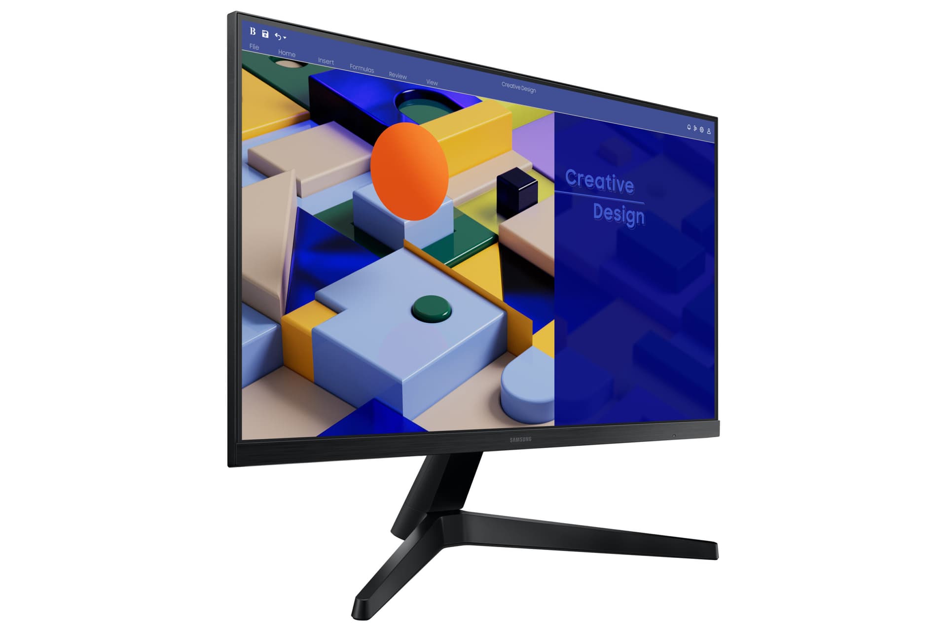 Monitor LED LS24C310EAUXEN 24" 75Hz 5ms VGA HDMI "LS24C312EAUXEN" — miniatură