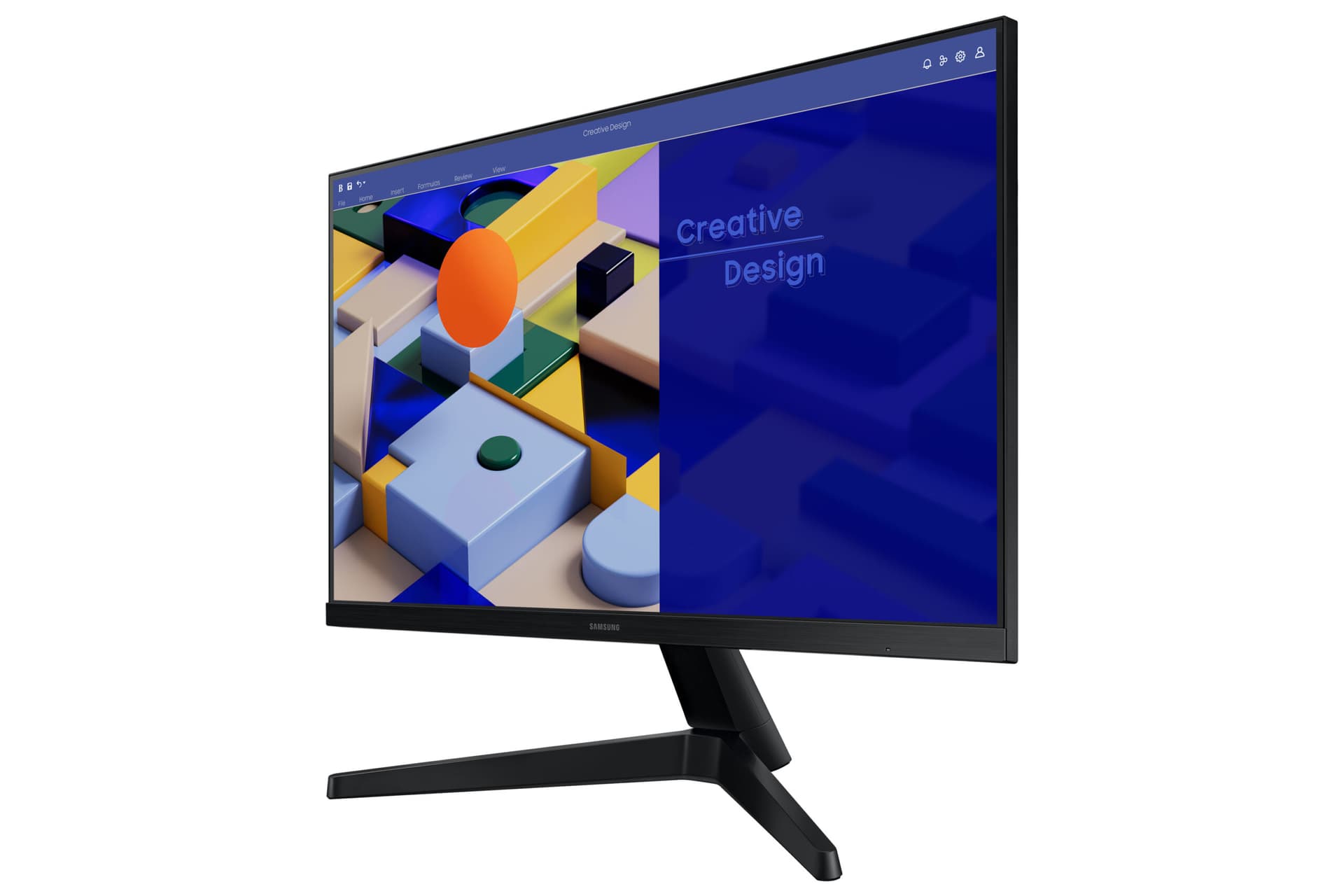 Monitor LED LS24C310EAUXEN 24" 75Hz 5ms VGA HDMI "LS24C312EAUXEN" — miniatură