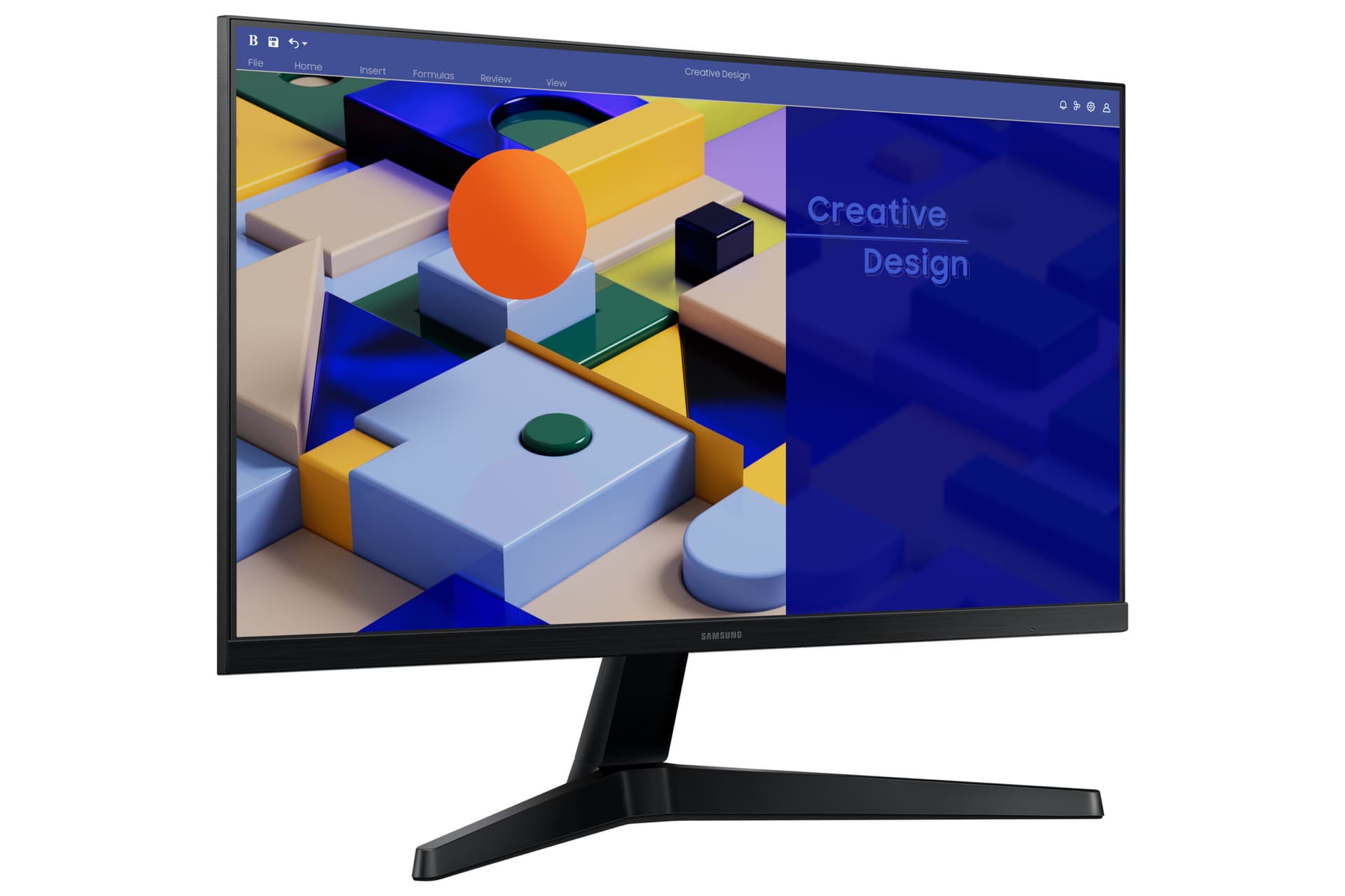 Monitor LED LS24C310EAUXEN 24" 75Hz 5ms VGA HDMI "LS24C312EAUXEN" — miniatură