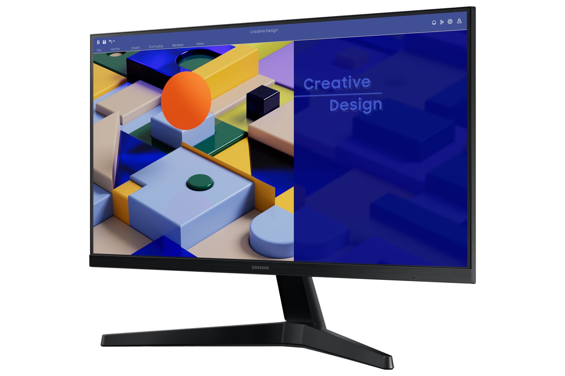 Monitor LED LS24C310EAUXEN 24" 75Hz 5ms VGA HDMI "LS24C312EAUXEN" — miniatură
