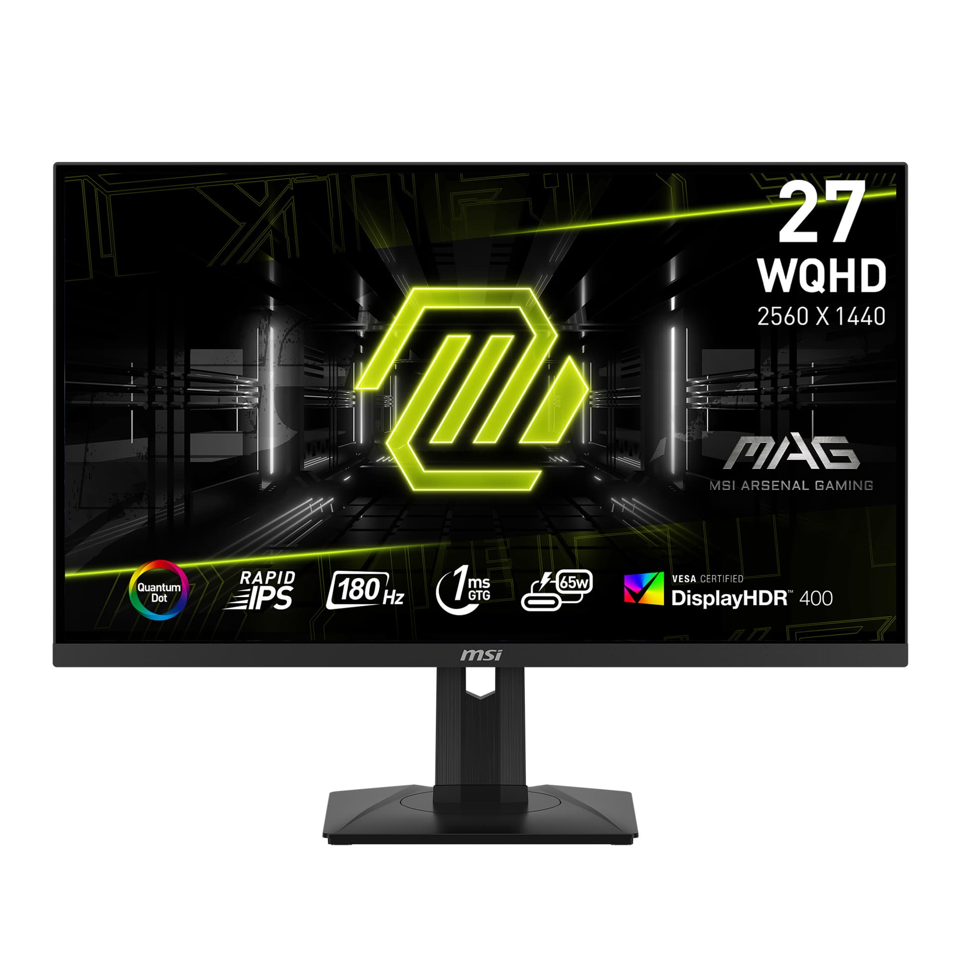 Monitor LED MAG 274QRF QD E2, 27 inch, 2560 x 1440 pixeli, 180 Hz, Negru "MAG 274QRF QD E2"
