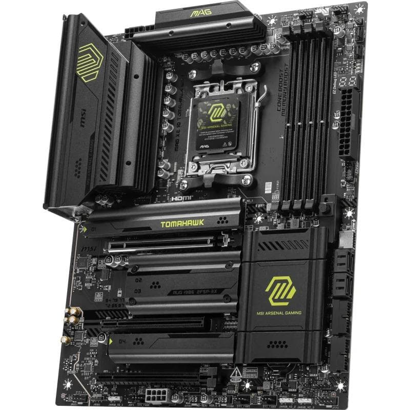 MSI Main Board MAG X870 TOMAHAWK WIFI, AM5,4xDDR5,3xPCI-Ex16,4xM.2,4xSATA3,2xUSB4,1xUSB 3.2 Gen2x2,3xUSB3.2 "MAG X870 TOMAHAWK WIFI" — miniatură