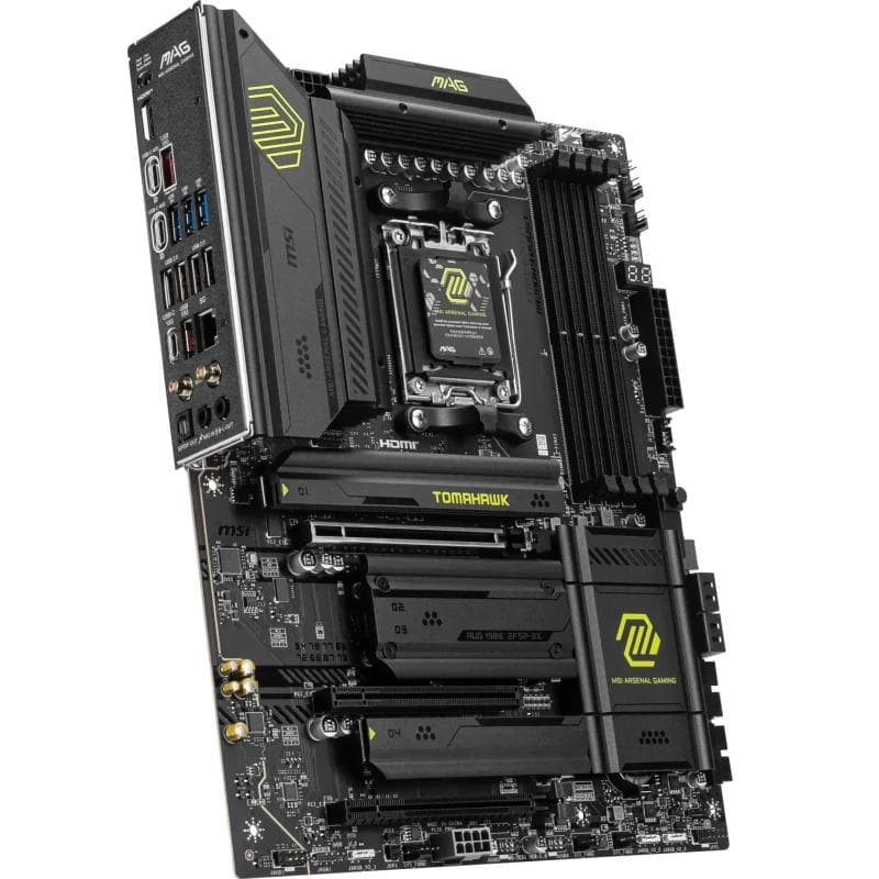 MSI Main Board MAG X870 TOMAHAWK WIFI, AM5,4xDDR5,3xPCI-Ex16,4xM.2,4xSATA3,2xUSB4,1xUSB 3.2 Gen2x2,3xUSB3.2 "MAG X870 TOMAHAWK WIFI" — miniatură