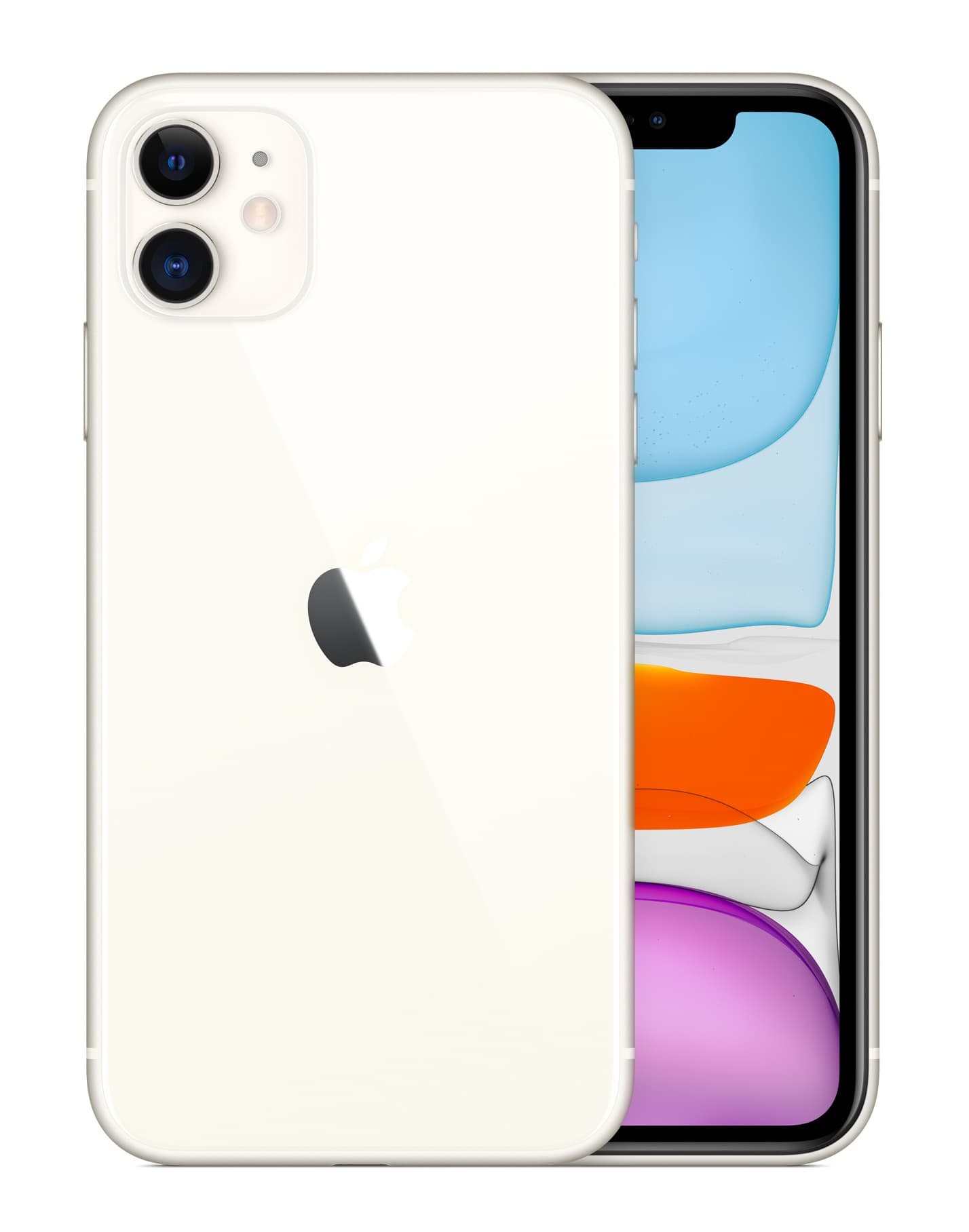 Smartphone iPhone 11 128GB White "MHDJ3" — miniatură