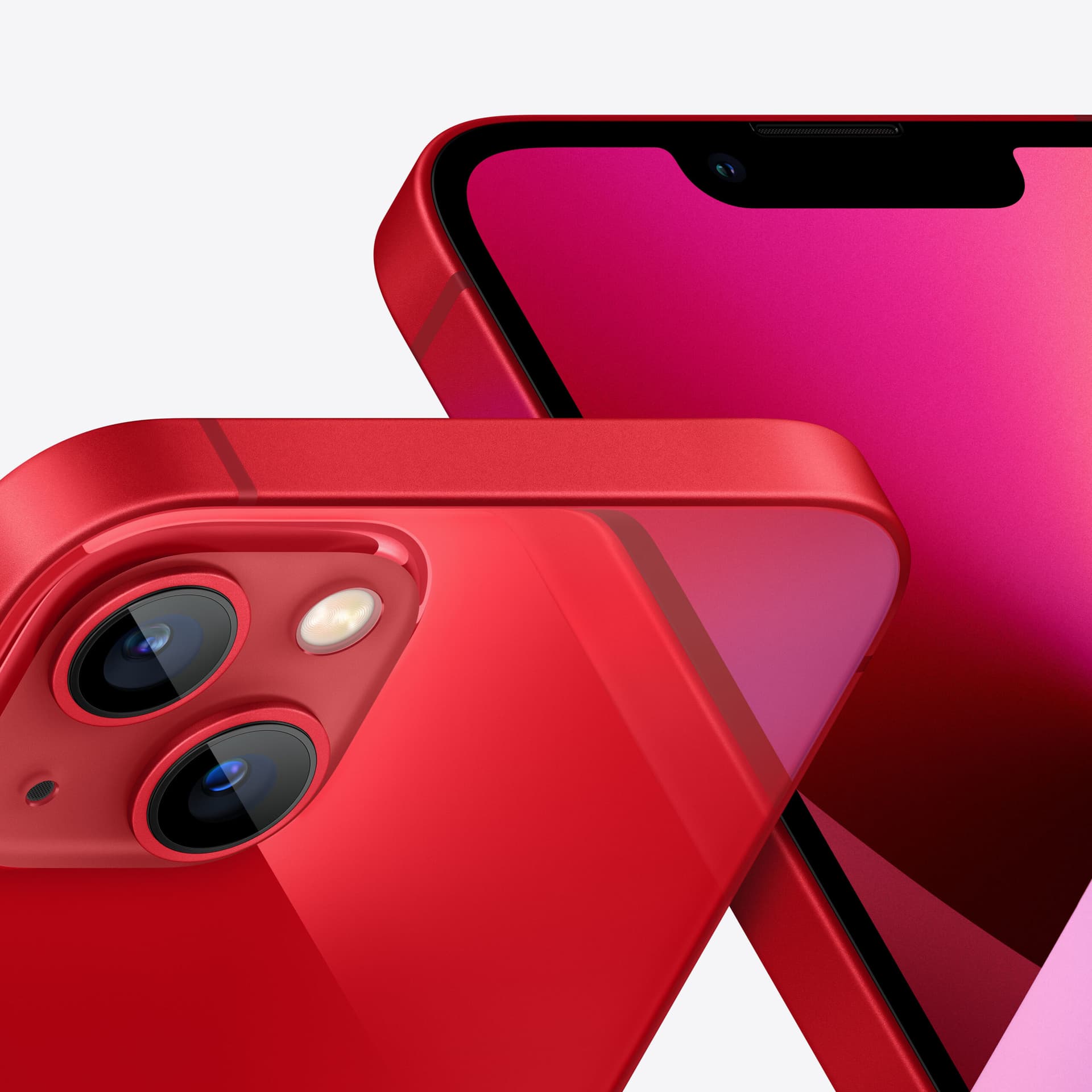 Smartphone iPhone 13 5G, 128GB, (PRODUCT)RED "MLPJ3" — miniatură
