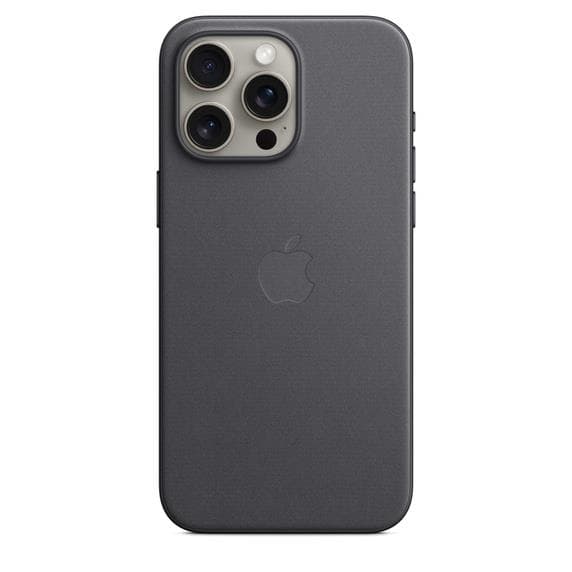 IPHONE 15 PRO MAX FINEWOVEN/CASE WITH MAGSAFE - BLACK "MT4V3ZM/A"