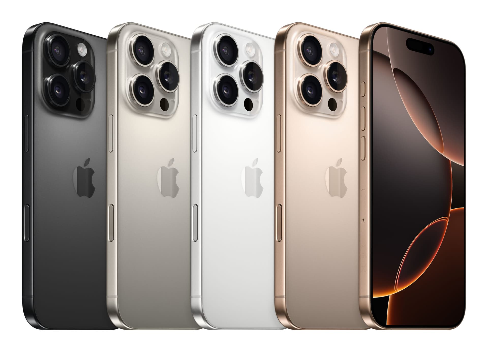 Smartphone iPhone 16 Pro 128GB Black Titanium "MYND3" — miniatură