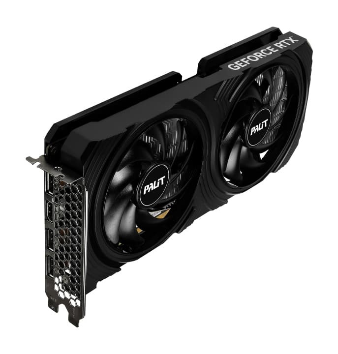 Placa video GeForce RTX 4060 Infinity 2 8GB GDDR6 Grafikkarte 3x DP 1x HDMI "NE64060019P1-1070L" — miniatură