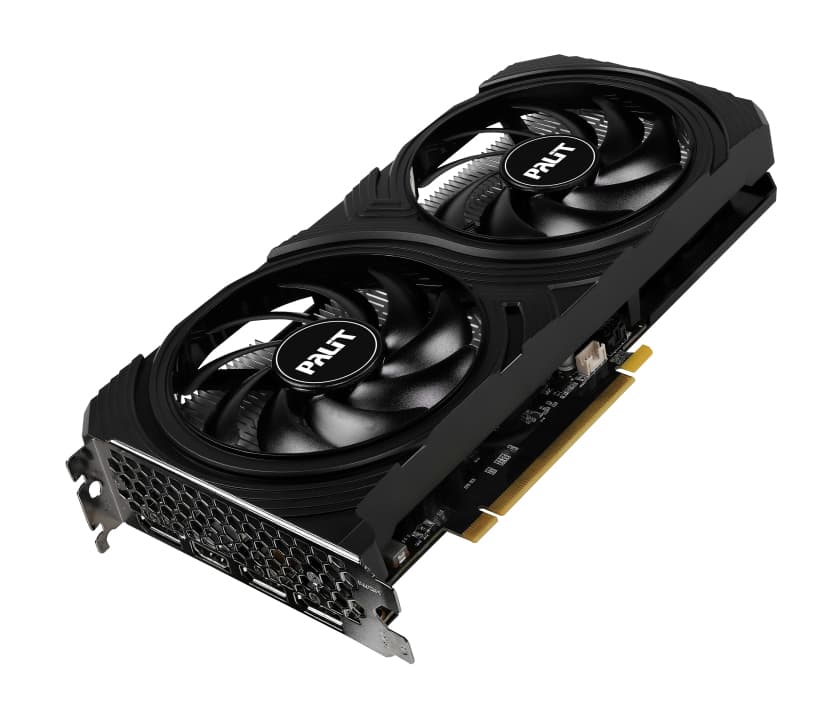 Placa video GeForce RTX 4060 Infinity 2 8GB GDDR6 Grafikkarte 3x DP 1x HDMI "NE64060019P1-1070L" — miniatură