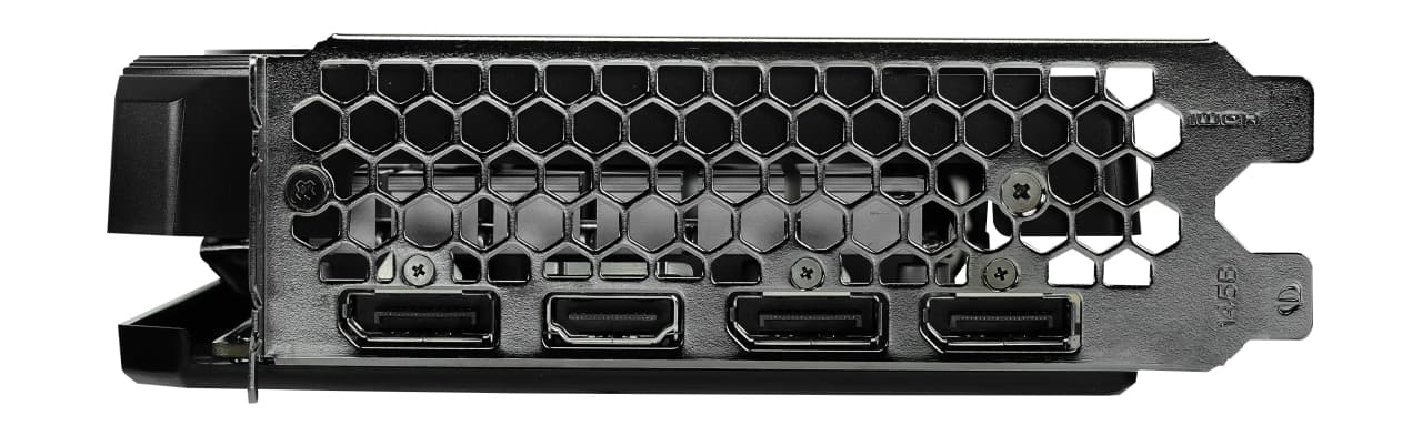 Placa video GeForce RTX 4060 Infinity 2 8GB GDDR6 Grafikkarte 3x DP 1x HDMI "NE64060019P1-1070L" — miniatură