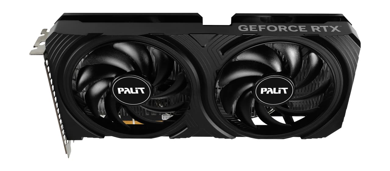 Placa video GeForce RTX 4060 Infinity 2 8GB GDDR6 Grafikkarte 3x DP 1x HDMI "NE64060019P1-1070L" — miniatură