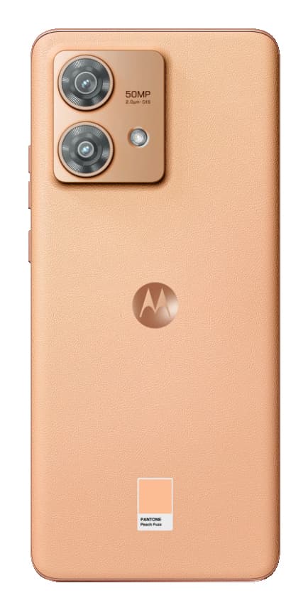 Smartphone Moto Edge 40 Neo 256GB 12GB RAM 5G Dual SIM Peach Fuzz "PAYH0097PL" — miniatură