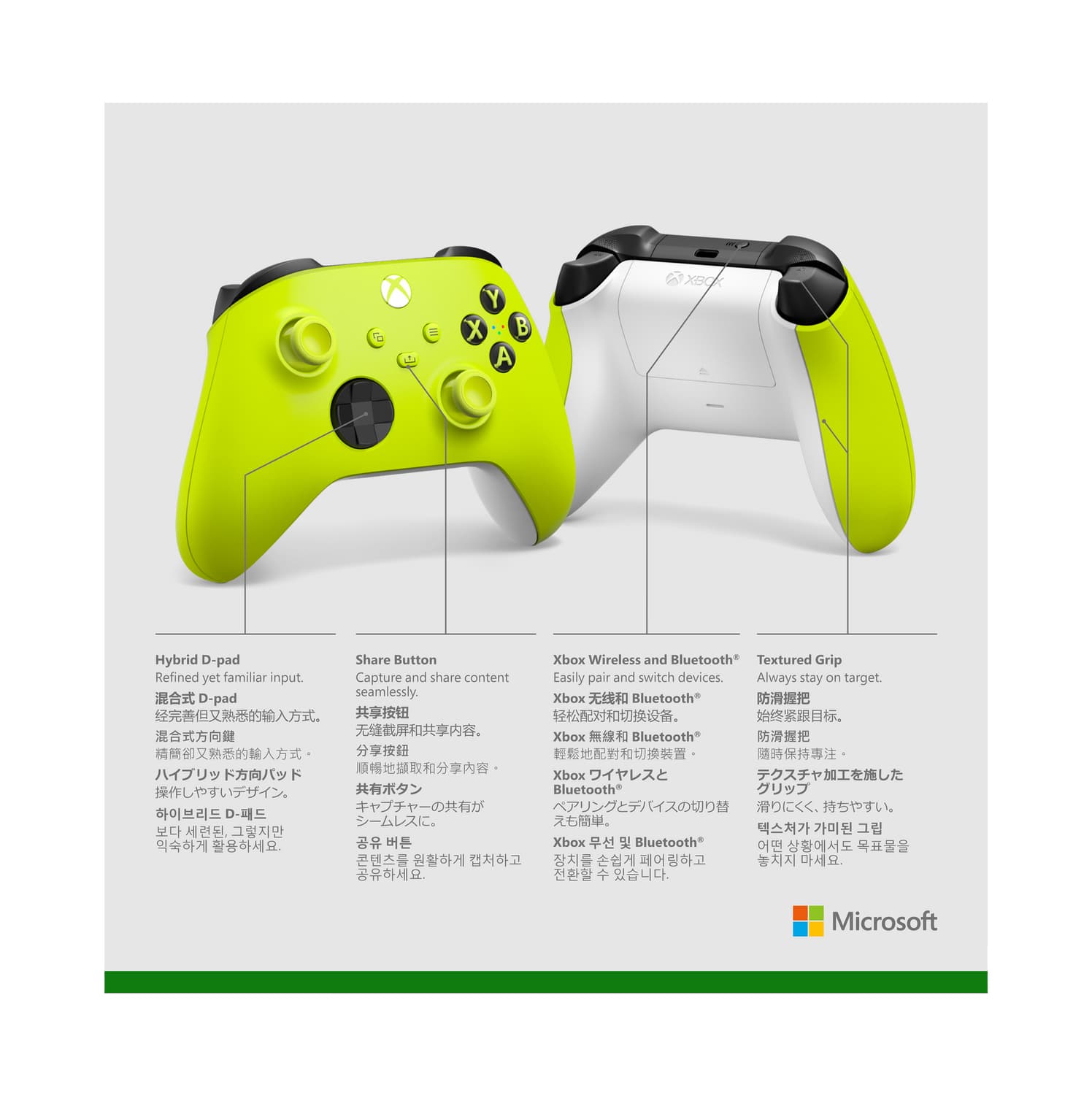 MS Xbox Controller Series Electric Volt "QAU-00022R" — miniatură