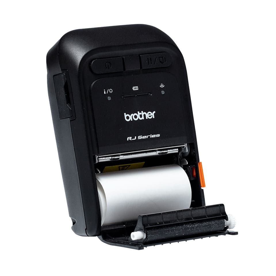 Imprimanta Portabila Direct Termic BROTHER 203dpi RJ-2035BX, Viteza de tiparire: 101.6mm/s, Latime maxima de imprimare: 48mm|Conectivitate: BT|USB , Imprimare Cod de bare: , include TV16 RON, "RJ2035BXX1" — miniatură