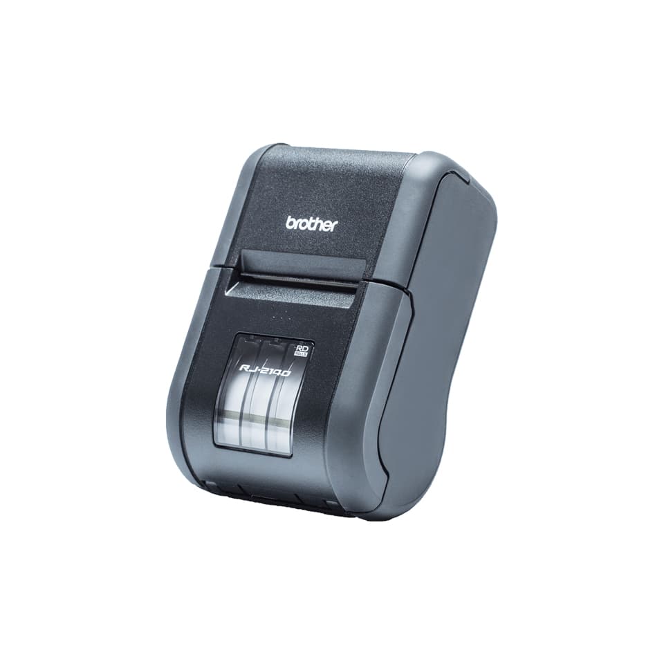 Imprimanta Portabila Direct Termic BROTHER 203dpi RJ-2140, Viteza de tiparire: 152mm/s, Latime maxima de imprimare: 54mm|Conectivitate: USB|WiFi , Imprimare Cod de bare: , include TV16 RON, "RJ2140Z1" — miniatură