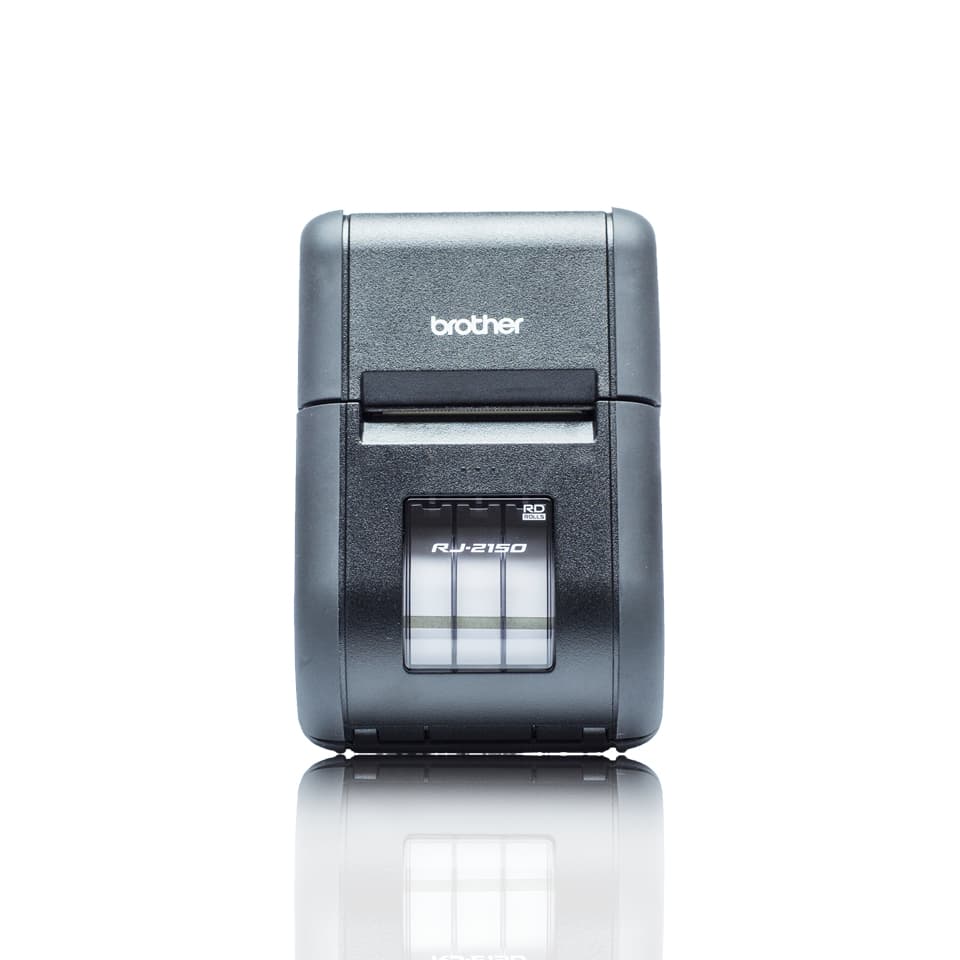 Imprimanta Portabila Direct Termic BROTHER 203dpi RJ-2150, Viteza de tiparire: 152mm/s, Latime maxima de imprimare: 54mm|Conectivitate: BT|USB|WiFi , Imprimare Cod de bare: , include TV16 RON, "RJ2150Z1" — miniatură