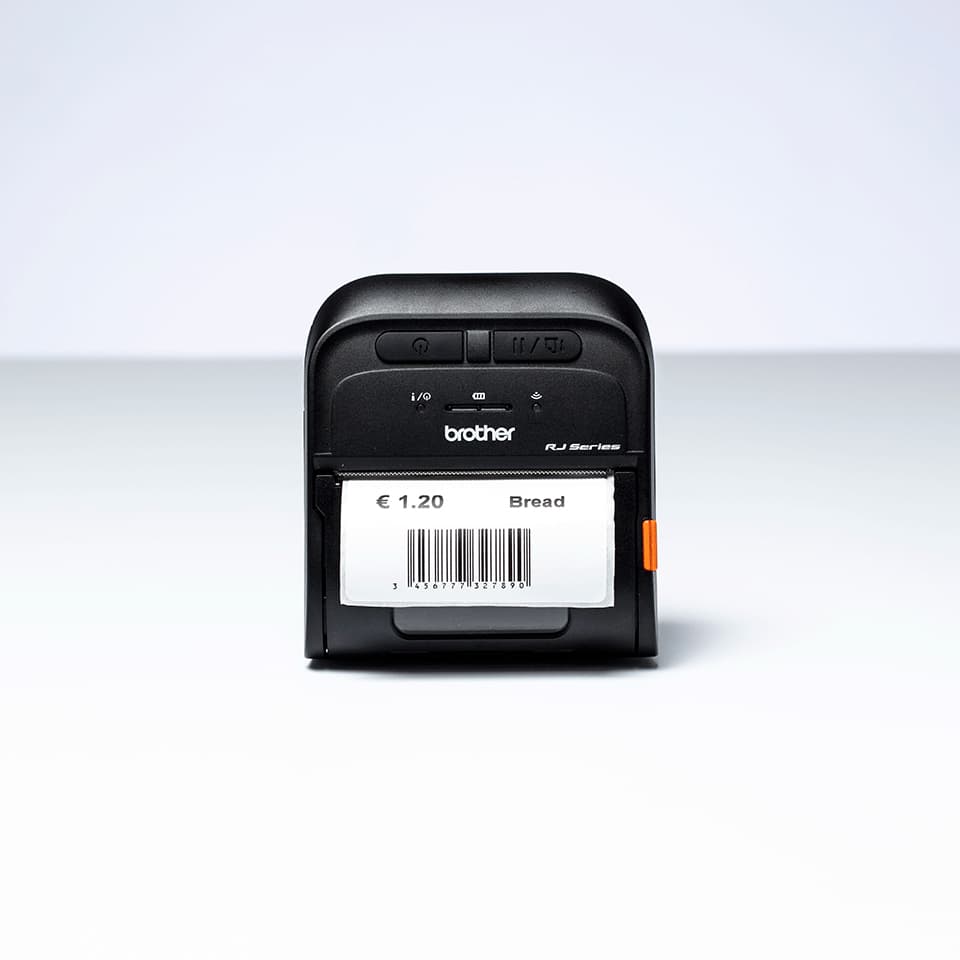 Imprimanta Portabila Direct Termic BROTHER 203dpi RJ-3055WBX, Viteza de tiparire: 101.6mm/s, Latime maxima de imprimare: 72mm|Conectivitate: BT|USB|WiFi , Imprimare Cod de bare: , include TV16 RON, "RJ3055WBXX1" — miniatură