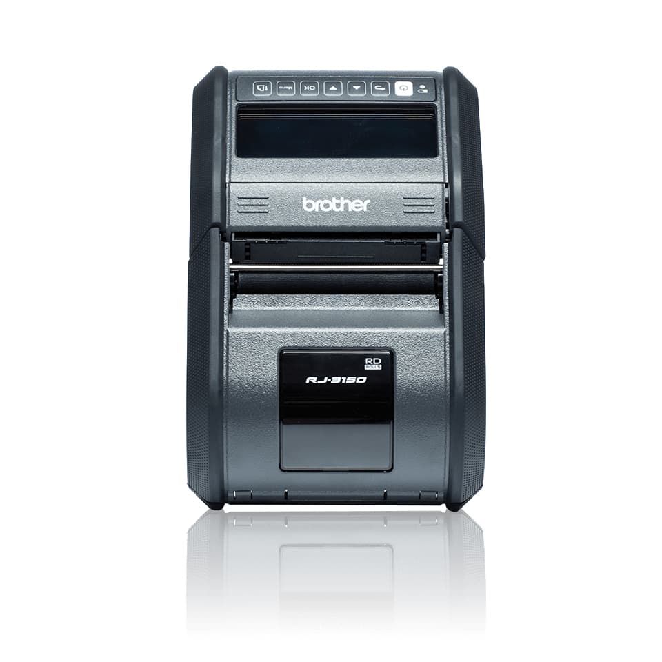 Imprimanta Portabila Direct Termic BROTHER 203dpi RJ-3150, Viteza de tiparire: 127mm/s, Latime maxima de imprimare: 72mm|Conectivitate: BT|USB|WiFi, Imprimare Cod de bare:, include TV16 RON, "RJ3150Z1"