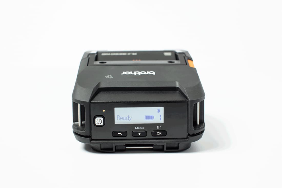 Imprimanta Portabila Direct Termic BROTHER 203dpi RJ-3230BL, Viteza de tiparire: 127mm/s, Latime maxima de imprimare: 72mm|Conectivitate: USB-C|NFC|BT , Imprimare Cod de bare: , include TV16 RON, "RJ3230BLZ1" — miniatură