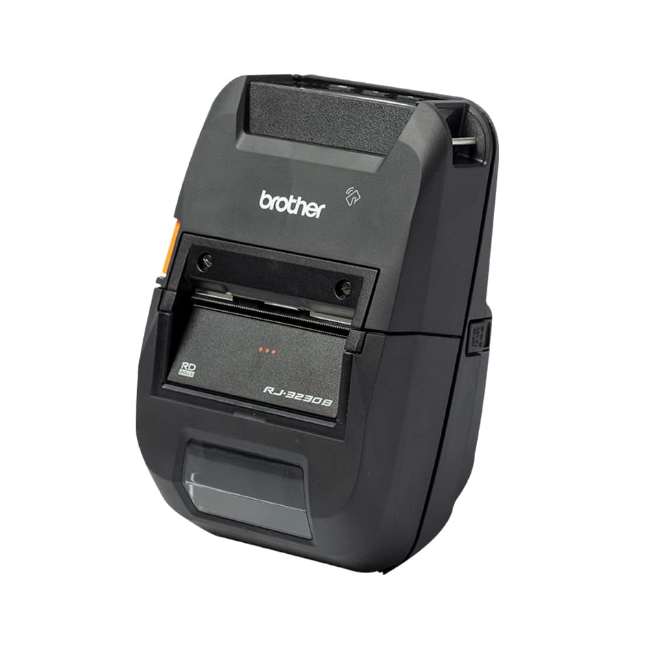 Imprimanta Portabila Direct Termic BROTHER 203dpi RJ-3230BL, Viteza de tiparire: 127mm/s, Latime maxima de imprimare: 72mm|Conectivitate: USB-C|NFC|BT , Imprimare Cod de bare: , include TV16 RON, "RJ3230BLZ1" — miniatură