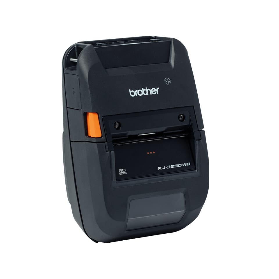Imprimanta Portabila Direct Termic BROTHER 203dpi RJ-3250WBL, Viteza de tiparire: 127mm/s, Latime maxima de imprimare: 72mm|Conectivitate: USB-C|NFC|BT|WiFi , Imprimare Cod de bare: , include TV16 RON, "RJ3250WBLZ1" — miniatură