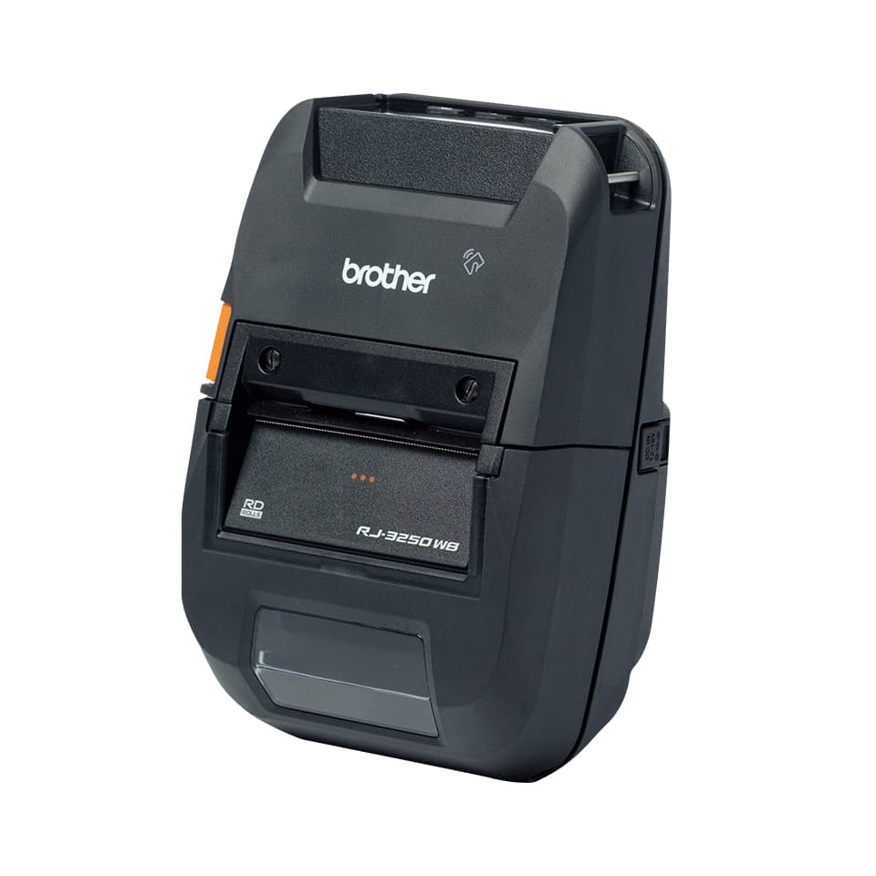 Imprimanta Portabila Direct Termic BROTHER 203dpi RJ-3250WBL, Viteza de tiparire: 127mm/s, Latime maxima de imprimare: 72mm|Conectivitate: USB-C|NFC|BT|WiFi , Imprimare Cod de bare: , include TV16 RON, "RJ3250WBLZ1" — miniatură