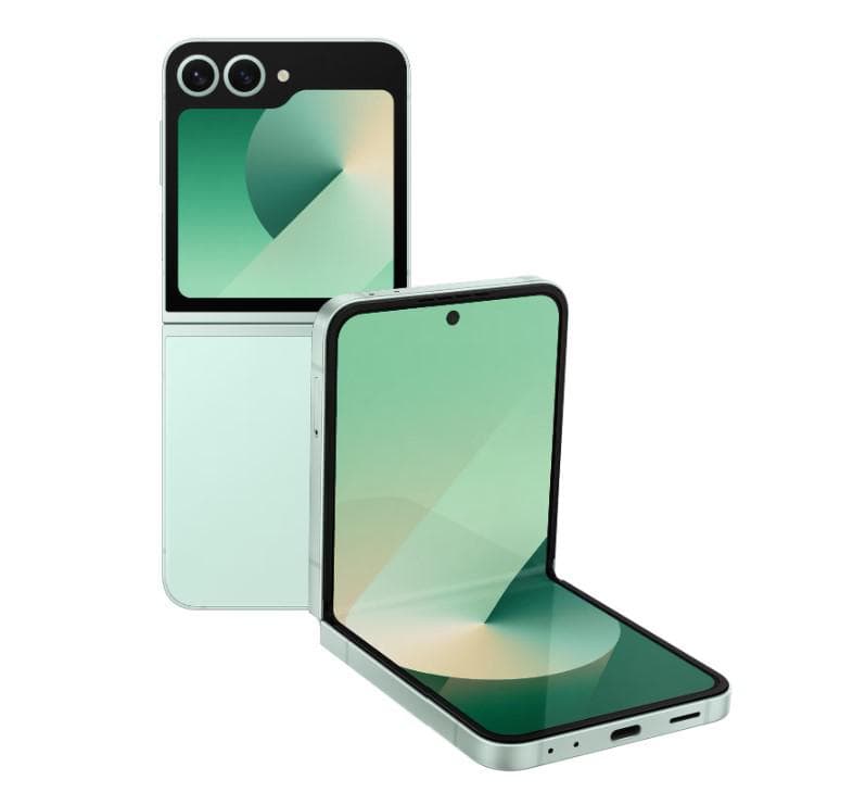 Smartphone Galaxy Z Flip6 512GB 12GB RAM 5G Dual SIM Mint "SM-F741BLGHEUE"