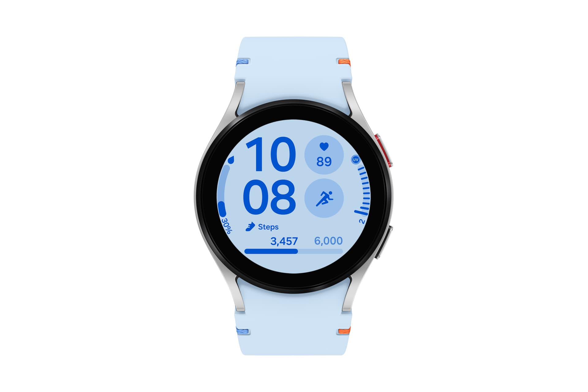Smartwatch Galaxy Watch FE 40mm Aluminum Silver "SM-R861NZSAEUE" — miniatură