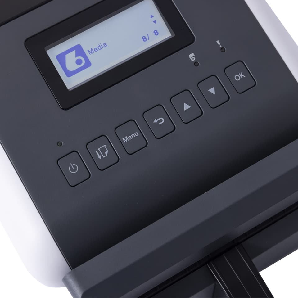 Imprimanta Direct Termic BROTHER 300dpi TD-4550DNWBFC, Viteza de tiparire: 150mm/s, Latime maxima de imprimare: 10mm|Conectivitate: BT|RS232|USB|Ret|WiFi , Imprimare Cod de bare: Da, Cuttter automat, include TV16 RON, "TD4550DNWBFCZ1" — miniatură