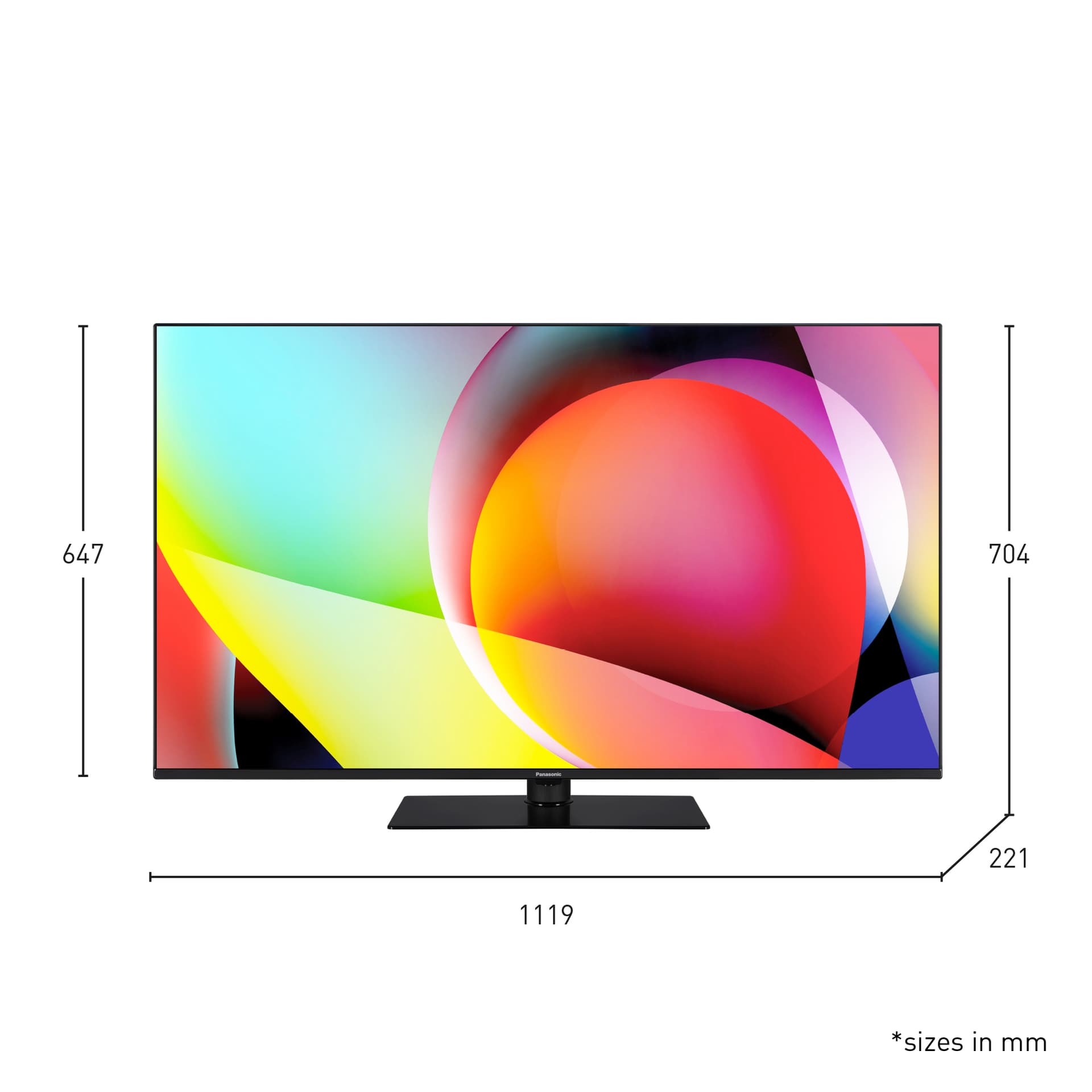 Televizor Panasonic, TN-50W70AEZ, Smart, Google TV, 126 cm, LED, 4K Ultra HD "TN-50W70AEZ" — miniatură