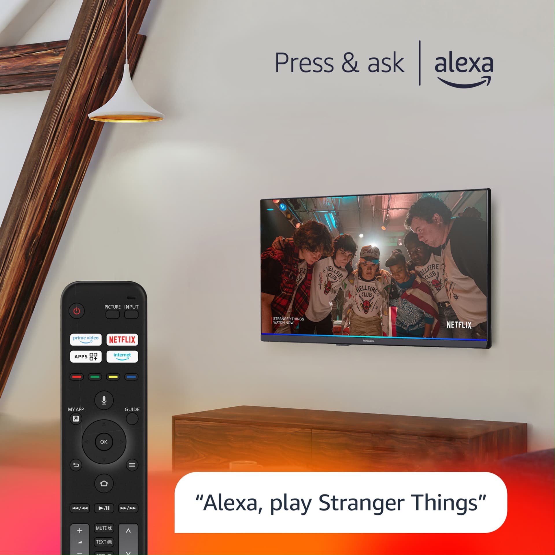 Televizor Panasonic, TV-24S50AEZ, Smart, Fire TV, 60 cm, LED, HD "TV-24S50AEZ" — miniatură