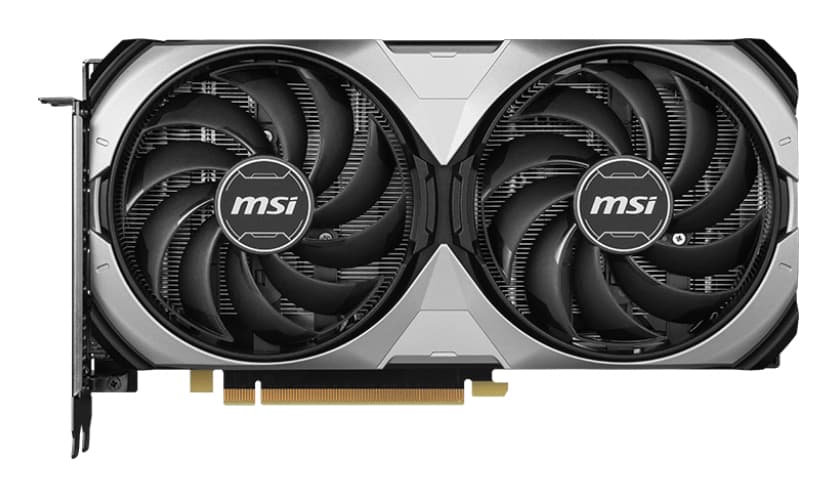 Placa video MSI RTX4070 VENTUS 2X E OC 12GB GDDR6X HDMI 3xDP "V513-432R" — miniatură
