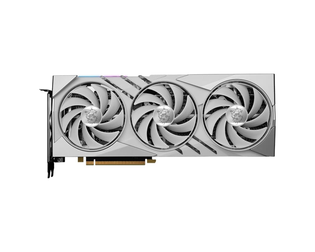 Placa video nVidia GeForce RTX 4060 Ti GAMING X SLIM 16G GDDR6 128bit White "V517-001R" — miniatură