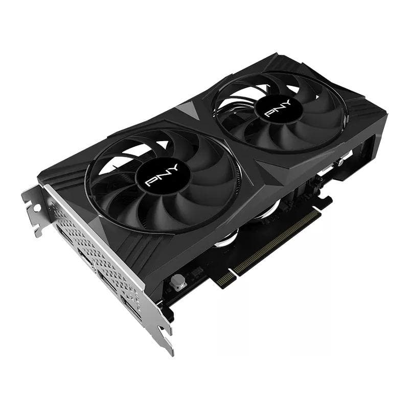 VGA PNY GeForce RTX 4060 8GB Verto Dual "VCG40608DFXPB1" — miniatură
