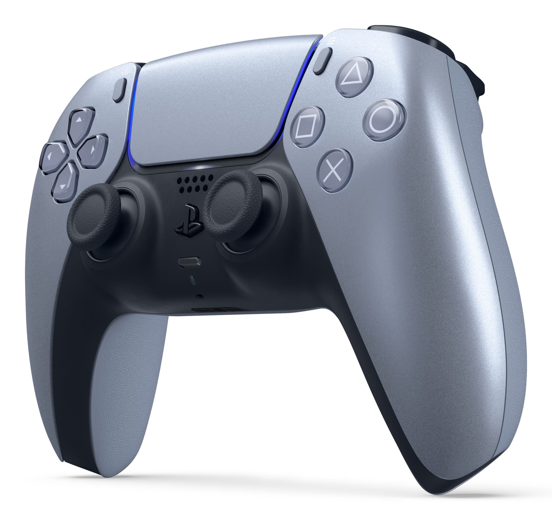 DualSense Wireless Controller PS5 Sterling Silver "VX9577348" — miniatură