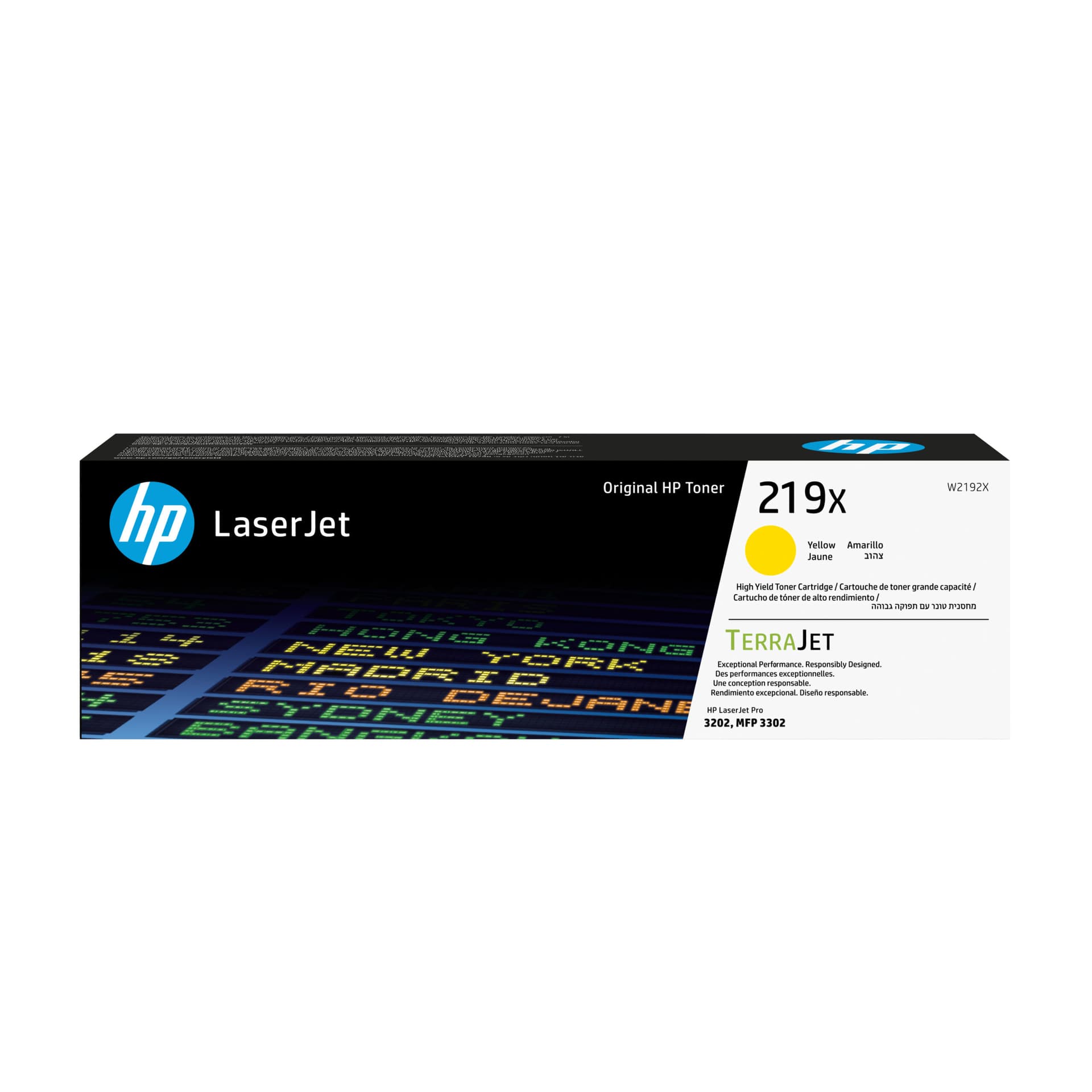 Toner Original HP Yellow, nr.219X, pentru LJ Pro 3201|3204|3288|3302, 2.5K, incl.TV 1.2 RON, "W2192X"