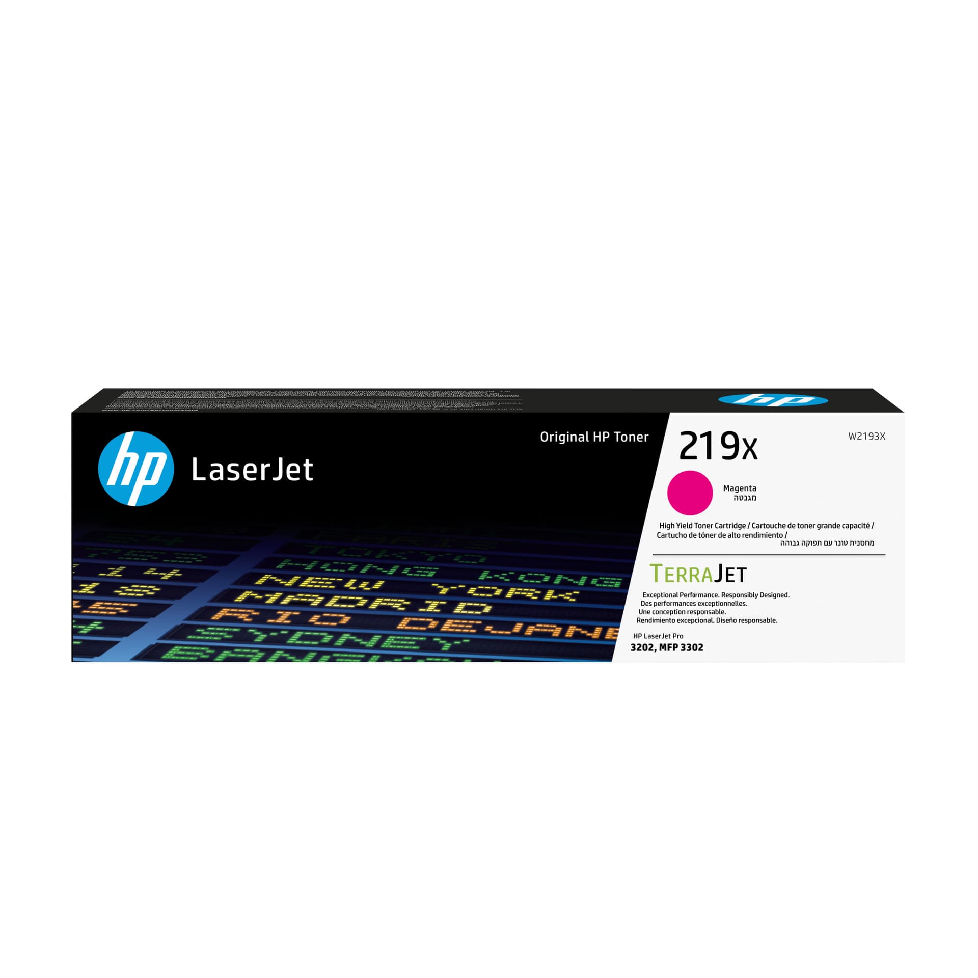 Toner Original HP Magenta, nr.219X, pentru LJ Pro 3201|3204|3288|3302, 2.5K, incl.TV 1.2 RON, "W2193X"