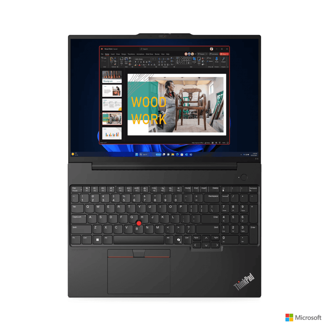 LENOVO ThinkPad E16 G2 Intel Core Ultra 7 155H 16inch WUXGA 16GB 512GB SSD M.2 PCIe Intel Arc Wi-Fi 6E+BT 5.1 W11P 3YR Onsite "21MA0019RI" ( — miniatură