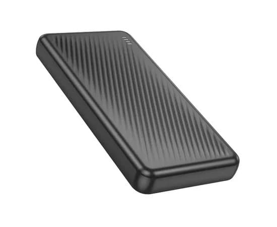 POWER BANK Borofone "BJ55", 10000mAh, 10W, 1 x USB; 1 x USB Type-C, 1 x Micro USB, total 5V/2A, negru, "6941991111761"