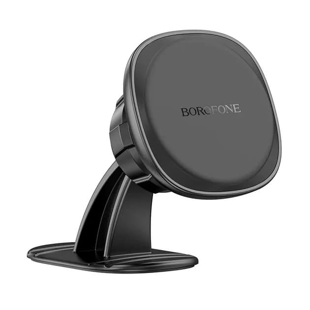 SUPORT AUTO Borofone "BH103" pt. SmartPhone, magnetic, fixare bord prin lipire, negru "6941991108037"